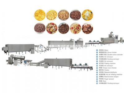 早餐谷物、玉米片生產(chǎn)線