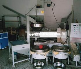 安徽碭山150型螺旋榨油機(jī)安裝案例