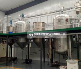 湖南2噸茶籽油加工設(shè)備安裝案例