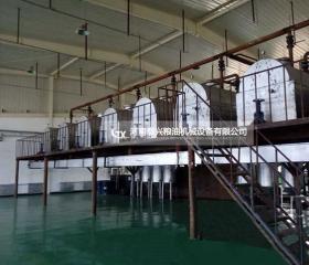 遼寧臥式動物油加工設(shè)備安裝工程案例